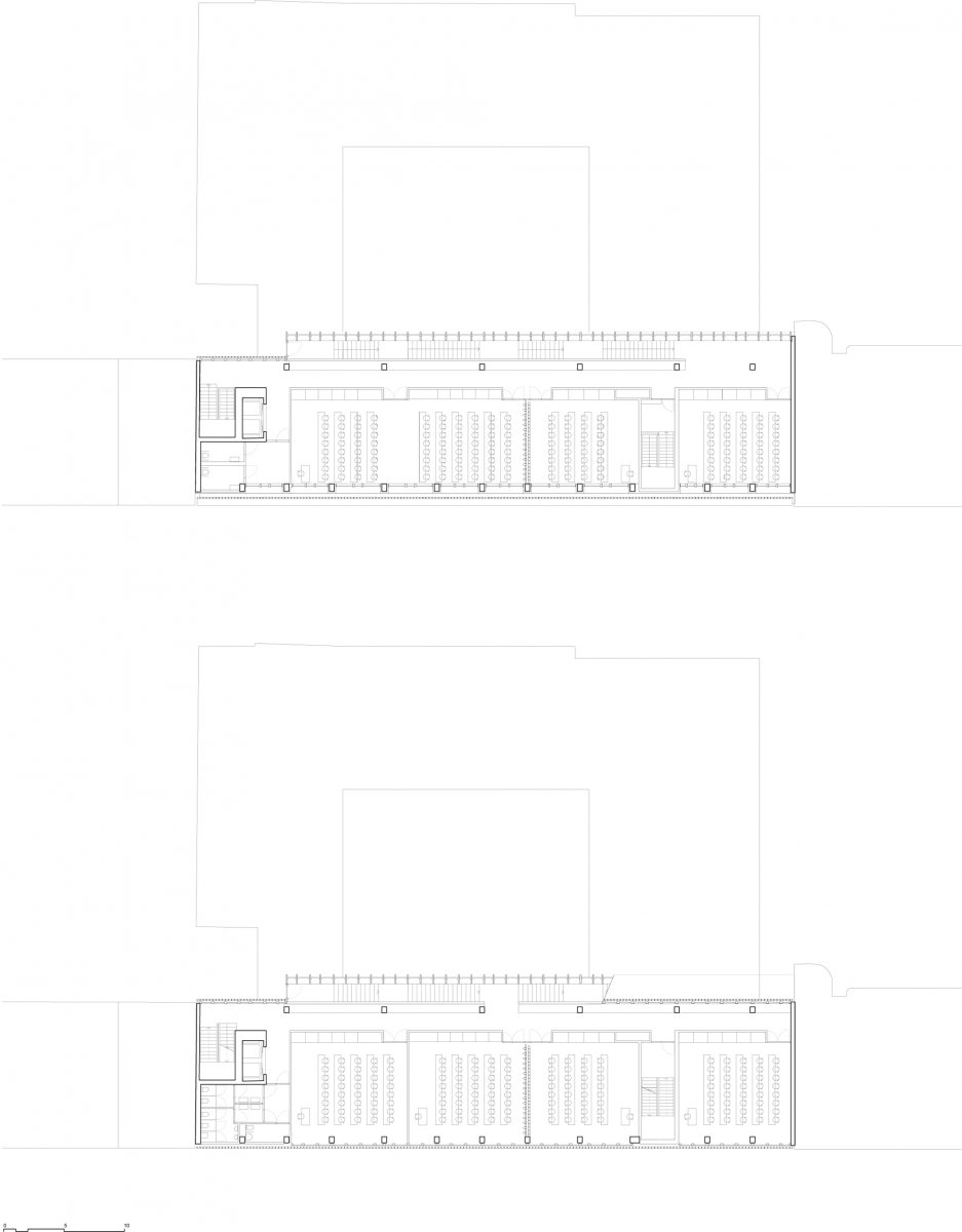 Second and Third floor plan
